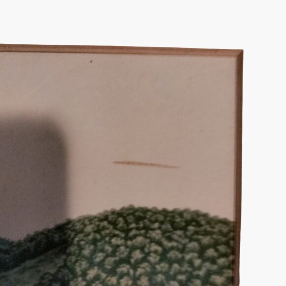 Mountain Countryside Art Print White Mat Signed Vico - Picture 8 of 8